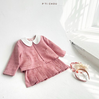 Set tweed Berry thiết kế P’ti chou