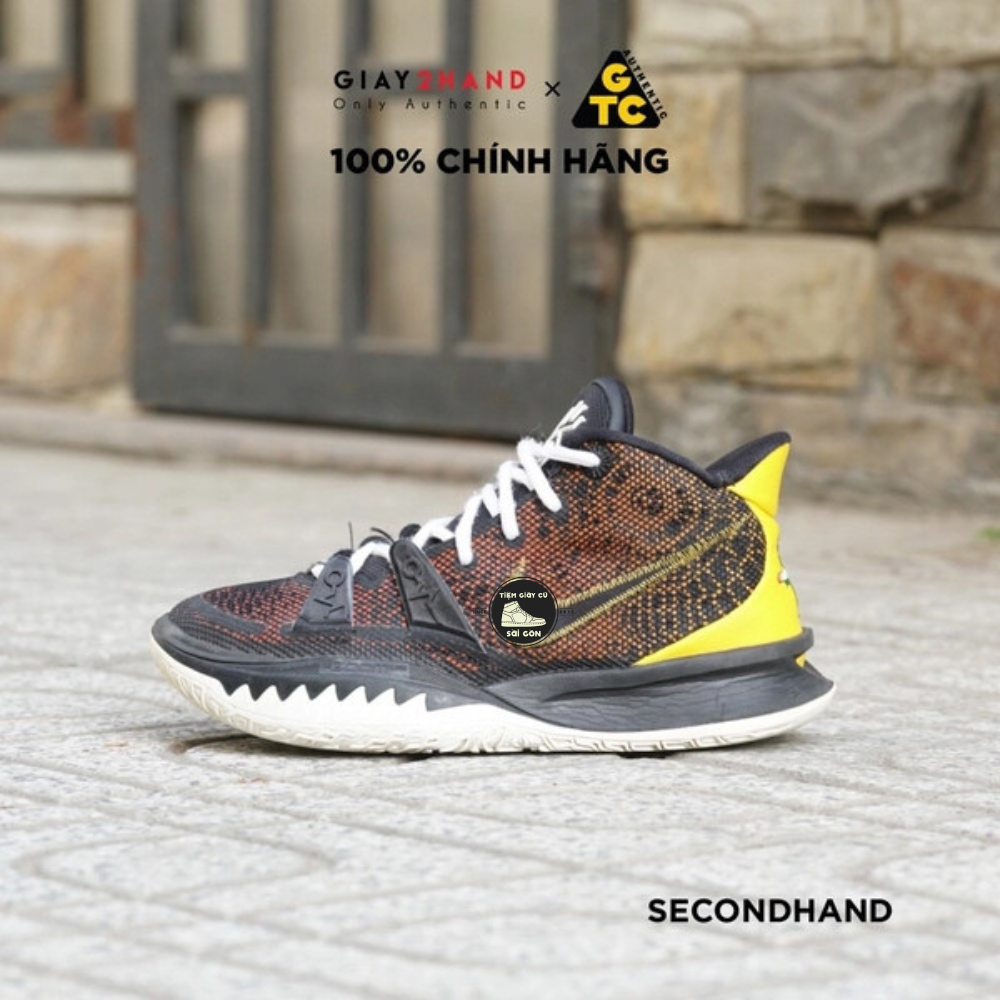 Giày Bóng Rổ Secondhand KYRIE 7 EP ROSWELL RAYGUN CQ9327-003 Chính Hãng