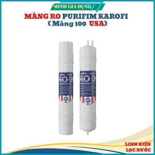 Lõi lọc nước số 4 karofi - màng lọc ro karofi 100gpd purifim - usa