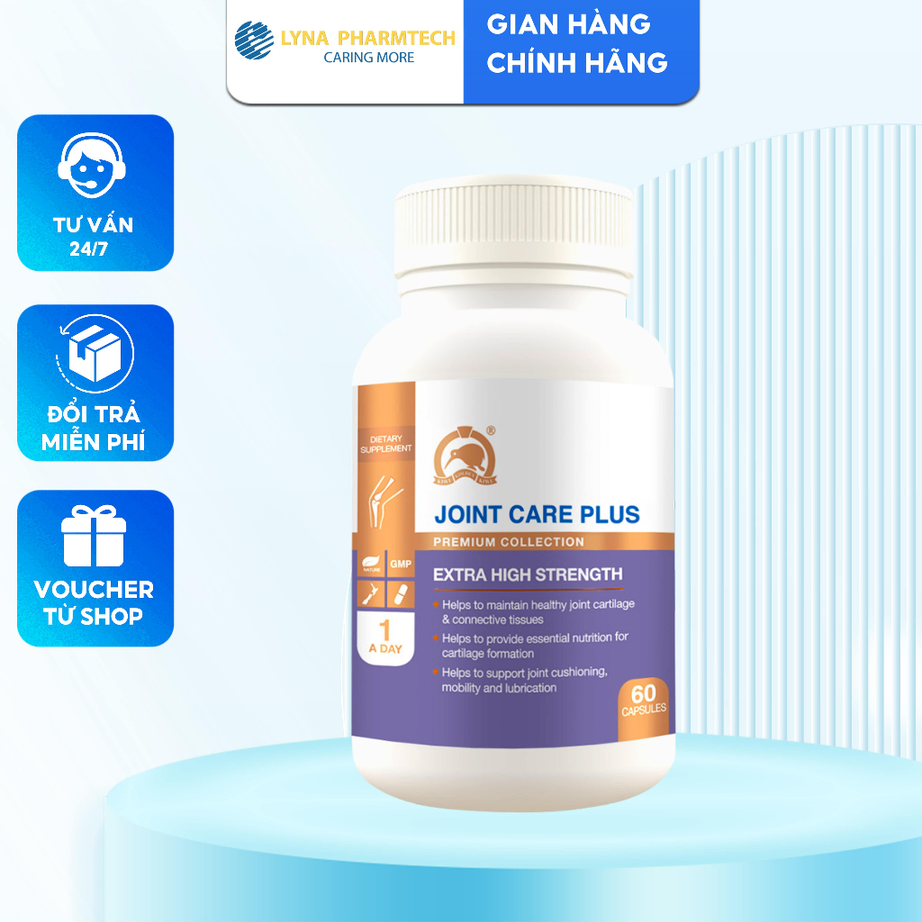 Viên Hỗ Trợ Giảm Đau Xương Khớp KGK JOINT CARE PLUS Với Công Thức Vàng Chính Hãng Hộp 60 Viên | LYNA