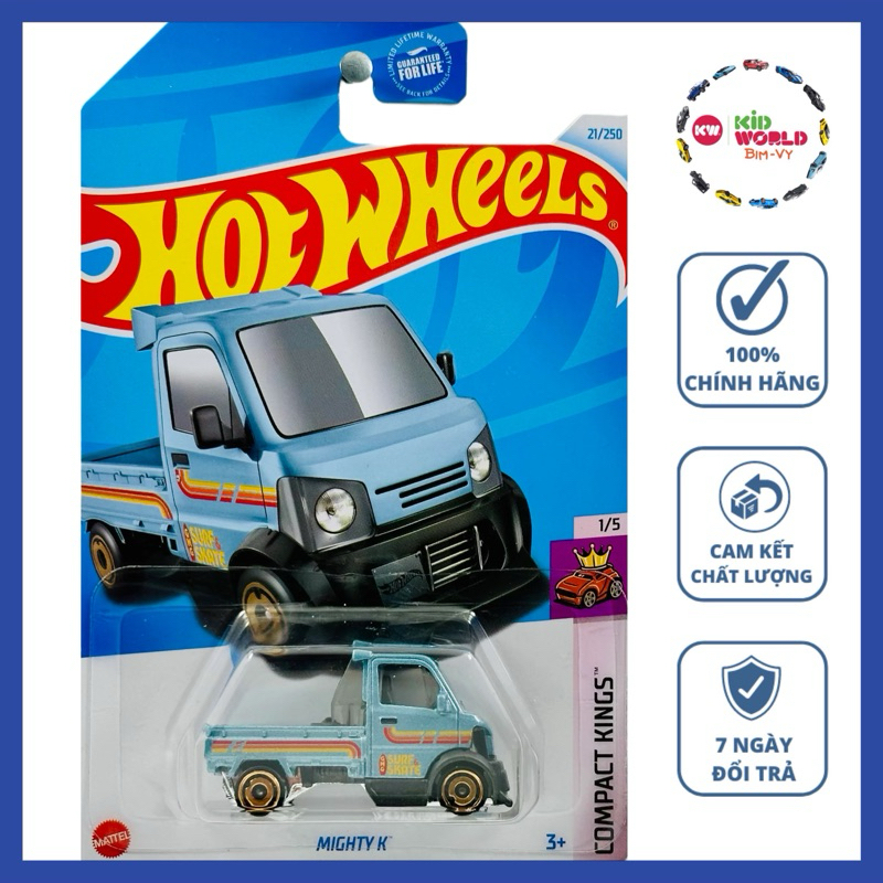 Xe mô hình Hot Wheels basic Tải Mighty K HTC17.