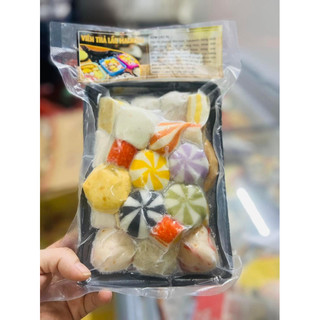( Giao Ship Hỏa Tốc HN ) Khay mix viên thả lẩu Malaysia 500g