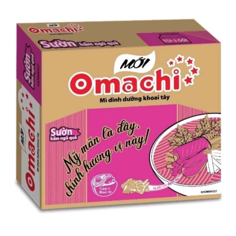 Thùng 30 gói mì Omachi ( gói×80g)