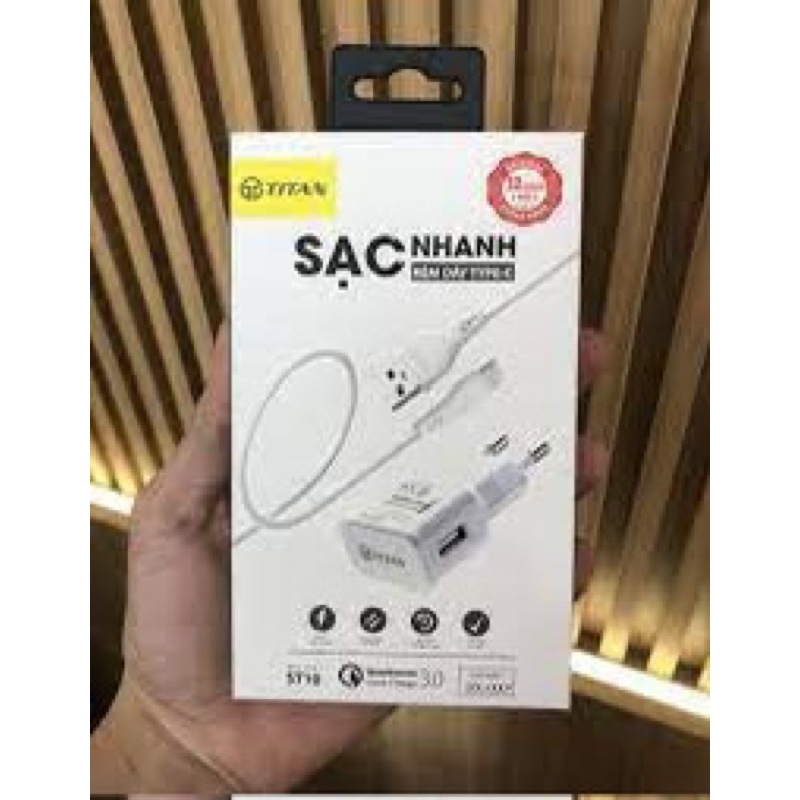 Bộ chuyển đổi+ cáp loại C titan ST10