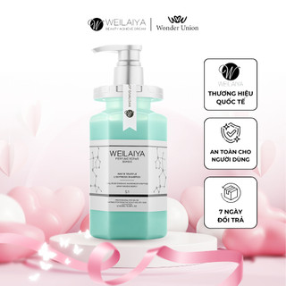 Dầu gội đầu thảo dược Weilaiya chiết xuất nấm Truffle giúp chống lão hóa da đầu và mượt tóc cho tóc hư tổn 450ml