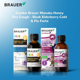 Combo chai Cold&Flu và Dry cough(100ml)