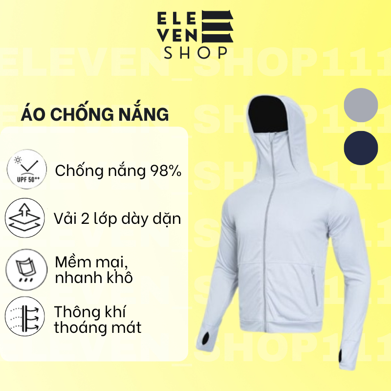 Áo Chống Nắng Nam Nữ, Vải Thơm Cao Cấp Tự Có Hương Thơm, Chống Tia UV, Thoáng Mát, Mẫu Mới Nhất Hè 2021 Senko.Shop03 ele