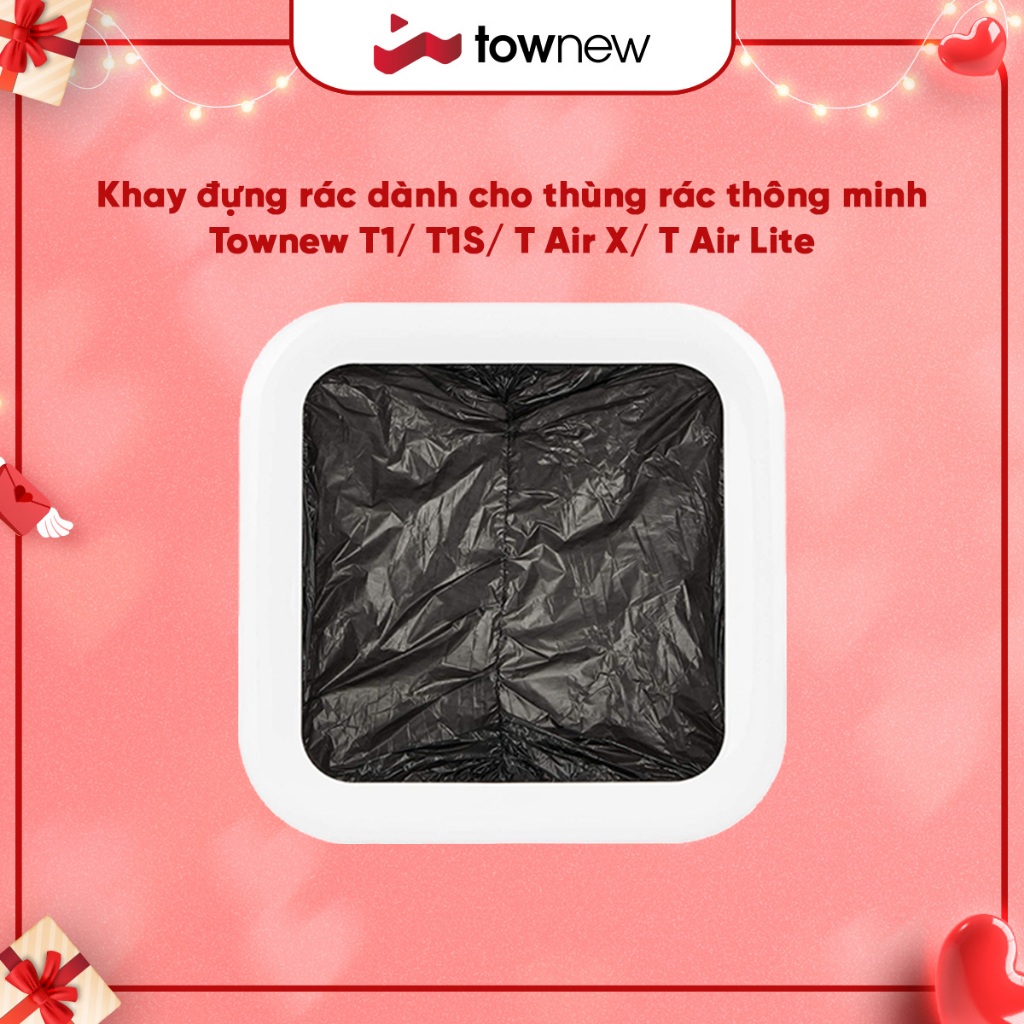 Khay đựng rác thùng rác thông minh Townew T1, T1S, T Air X, T Air Lite – Hàng Chính Hãng