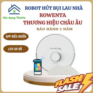[THƯƠNG HIỆU CHÂU ÂU] Robot Hút Bụi Lau Nhà ROWENTA X-PLORER 75S, Thương hiệu Châu Âu