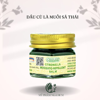 Dầu cù là muỗi sả Thái - Dầu cù là chiết xuất Sả chanh bôi vết côn trùng đốt Thái Lan