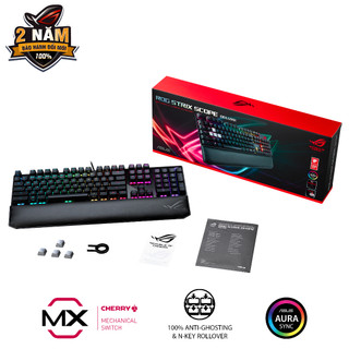 Bàn phím cơ asus strix scope deluxe red switch