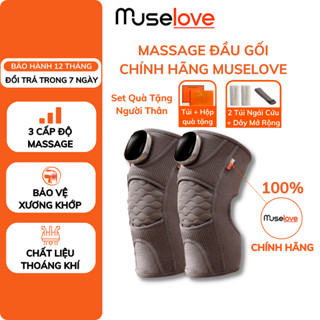 Máy Massage Đầu Gối MUSELOVE Hỗ Trợ Giảm Đau Nhức Xương Khớp, Bả Vai, Cánh Tay, 3 Chế Độ Massage Làm Nóng Nhanh MDG01