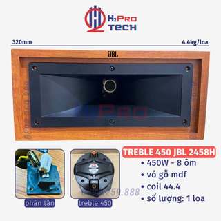Loa Treble Rời 350, 450 Jbl Thùng Gỗ 450W Có Phân Tần Chống Cháy, Loa Siêu Tép Kèn - H2Pro Tech
