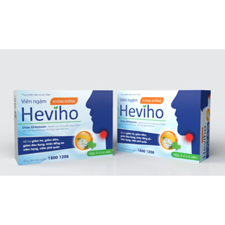 Viên ngậm Heviho - Hỗ trợ giảm ho từ thảo dược