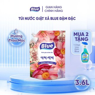 Nước Giặt Blue Đậm Đặc Hàn Quốc hương Thảo Mộc - Công nghệ Nước giặt Blue sạch sâu, trắng sáng, tiết kiệm