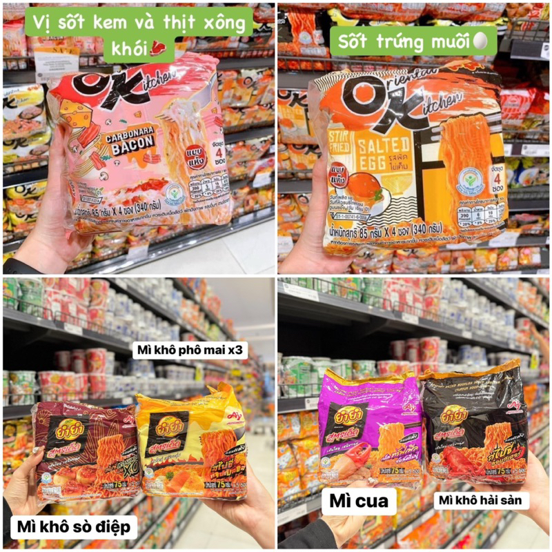 Mì trộn khô thái lan