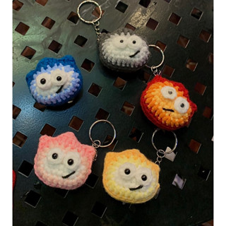 Móc khoá len 5 anh em siu nhơn cho nhóm bạn