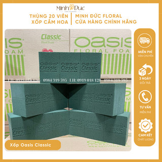 Xốp xanh cắm hoa tươi, hoa sáp, hoa xe cưới, hoa lẵng, mút xốp oasis foracell hua zhuli phú thịnh
