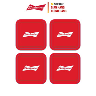 [Grocery Gift] Combo 4 Lót Ly Budweiser