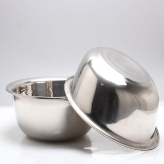 Thau inox cao cấp dày dặn size to - Tâm Phúc Foods