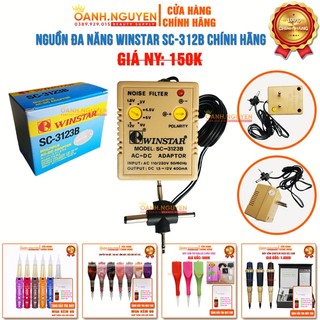 Nguồn Đa Năng Winstar 12V SC-3123B (CHÍNH HÃNG) Dùng Cho Máy Phun Xăm