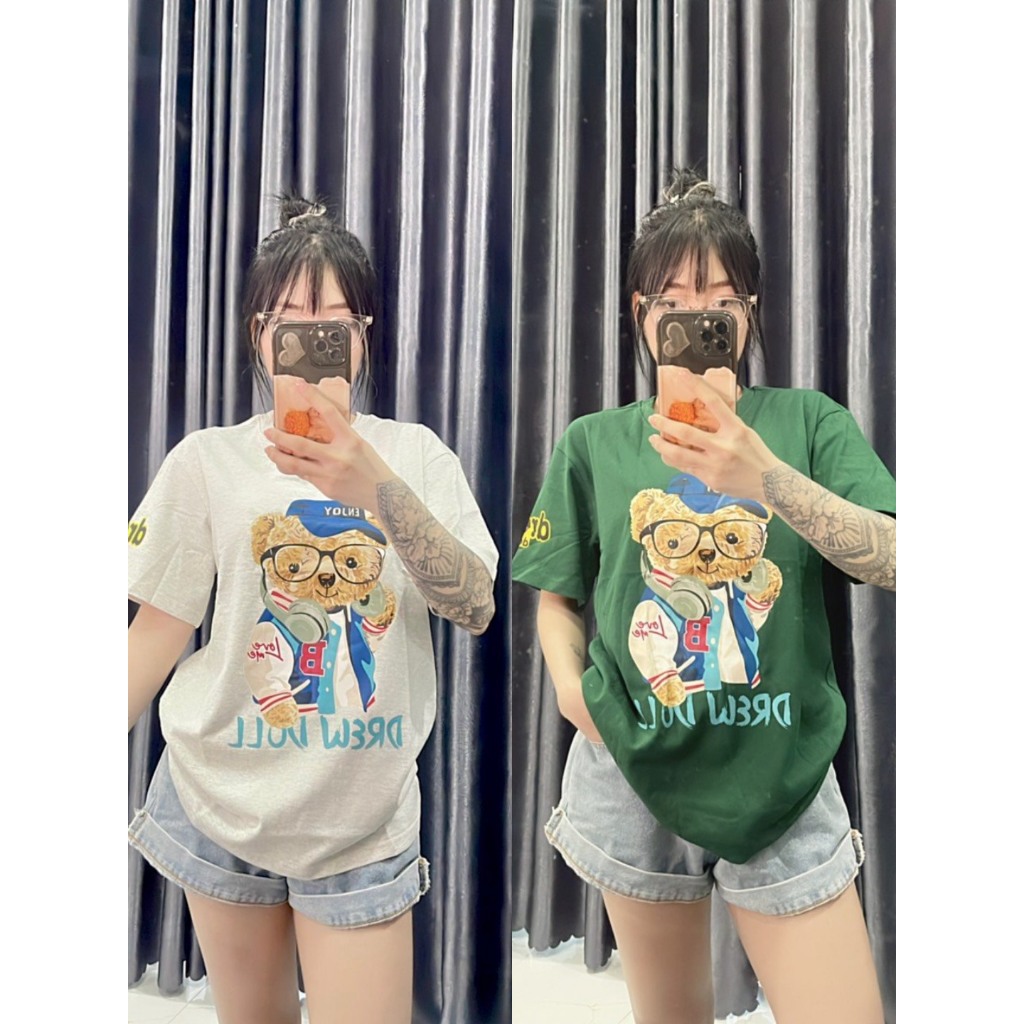 ÁO DREW GẤU ĐEO KÍNH