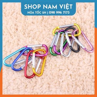Móc Khóa Carabiner Nhôm Treo Đồ Tiện Dụng