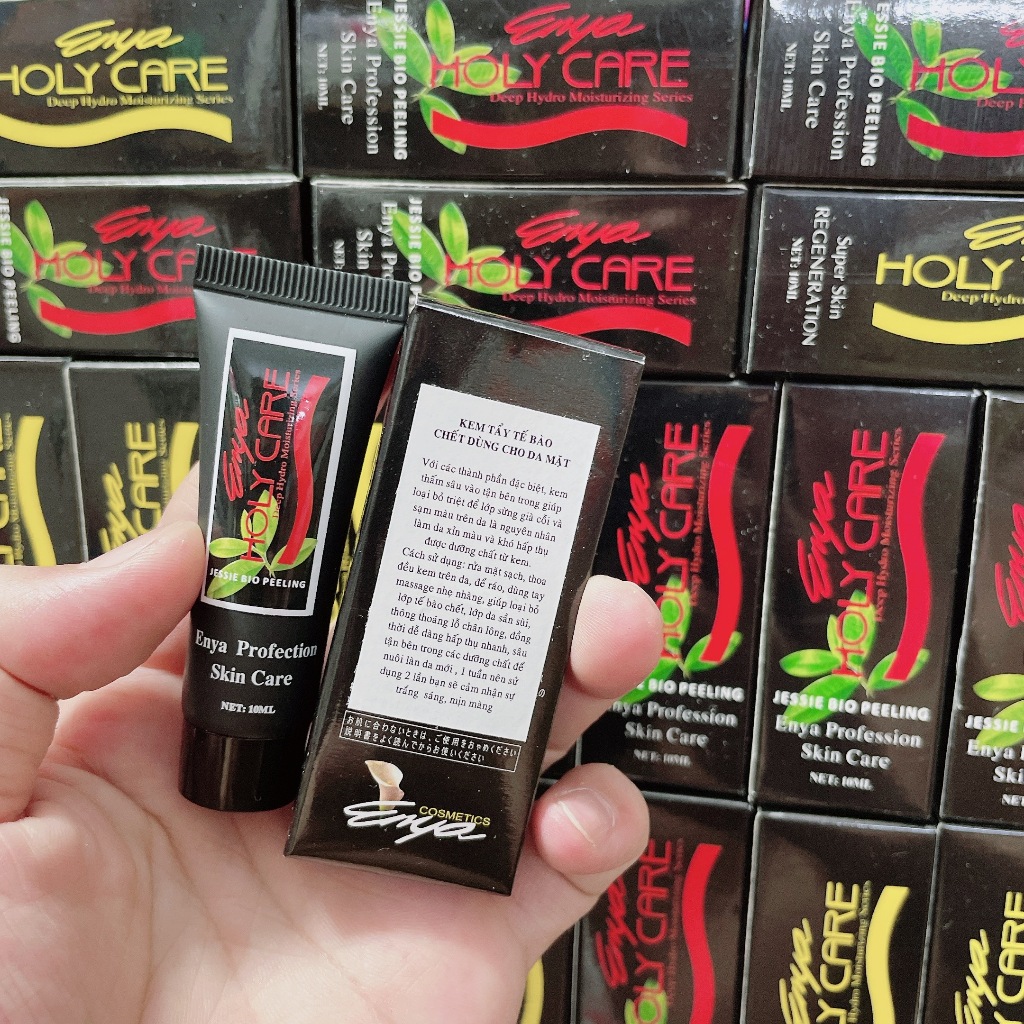 Combo Tẩy Tế Bào Chết & Serum Tinh Chất HOLY CARE - Tuýp 10ml - Bộ Sản Phẩm Chăm Sóc Da Hiệu Quả