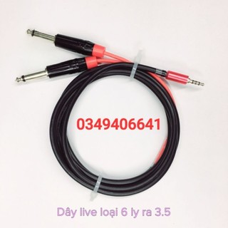 Dây live stream 6 ly cao cấp dùng cho icon upod pro, focus rite, mixer F4,F7,G4... âm thanh cực hay