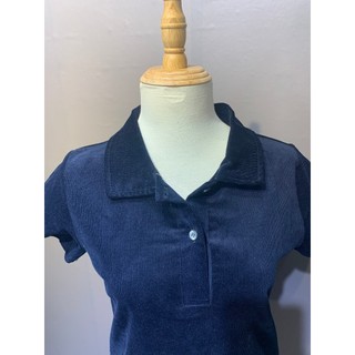 váy polo chất nhung dày dặn