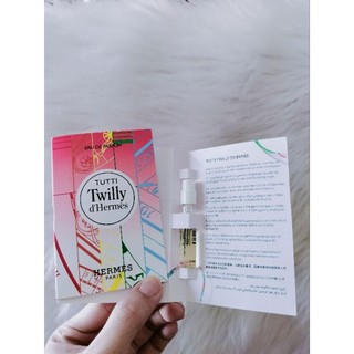 Vial Hermès tutti twilly 2ml