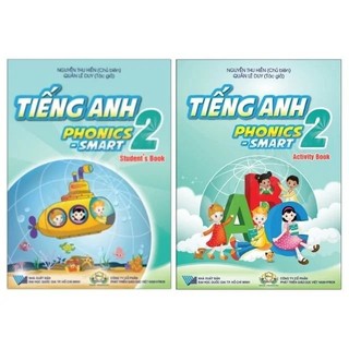Bộ 2 cuốn Phonics Smart từ 1 - 2 - 3