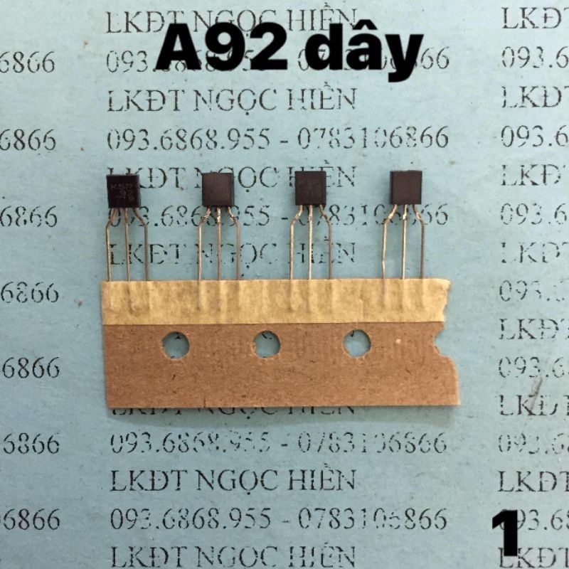 [COMBO] 10 TRANSISTOR KSP92 (ĐÈN BÁN DẪN)
