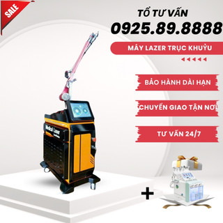 Máy Trục Khuỷu Medical Laser Xóa Xăm Nám Tàn Nhang | Hàng Chính Hãng