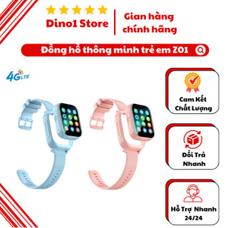 Đồng hồ trẻ em Z01 Nghe gọi Video Nhắn tin Định vị Chống nước Đo bước chân Báo thức - Aza Store