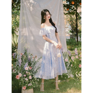 TIELA Đầm váy hoa trễ vai - Alma Dress