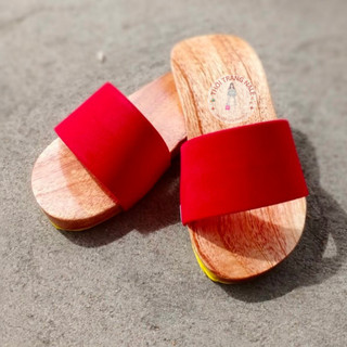 Guốc gỗ cho Bé Gái và Bé Trai quai ngang size từ số 1-9