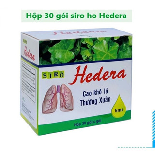 Siro ho Hedera - Thảo dược lá thường xuân, bổ phế, giảm ho, loãng đờm cho bé