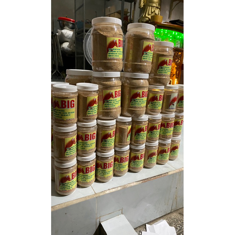 Thức ăn bổ sung cho rồng Nam Mỹ (iguana ).Thức ăn BIG hộp 300g