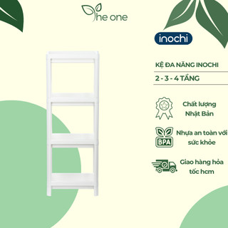 Kệ nhà bếp đa năng 4 tầng cao cấp inochi, kệ nhà tắm, kệ gia vị, kệ bếp, kệ trang trí, decor phòng