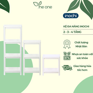 Kệ đa năng 2 3 4 tầng inochi, kệ nhà tắm, đựng dầu gội, xà phòng, sữa tắm, có lỗ thoát nước, thiết kế nhỏ gọn