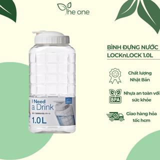 Bình đựng nước Lock&lock, nhựa cao cấp 1L