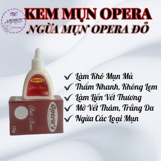 Kem chấm mụn Opera đỏ