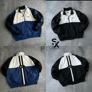 Áo khoác dù NIke chất dù 2 lớp áo khoác dù nike jacket nike swoosh vintage nam nữ hot trend chính hãng SX332