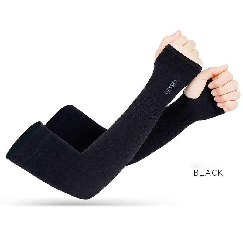 Găng tay chống nắng chống tia UV TUMIE bằng lụa lạnh mỏng mịn chất lượng cao dành cho nam và nữ