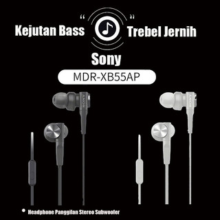 Tai nghe in-ear siêu trầm/tai nghe âm thanh nổi/tai nghe micro thể thao rảnh tay chất lượng cao Sony MDR-XB55AP
