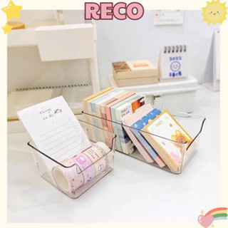 Khay Đựng Washi Giấy Note trong suốt Acrylic Decor bàn học hộp đồ dùng học tập