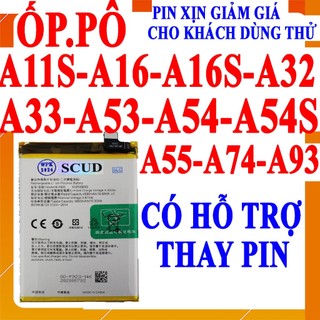 Pin Scud cho Oppo A11S/A16/A16S/A32/A33/A53/A54/A54S/A55/A74/A93 - 5000mAh