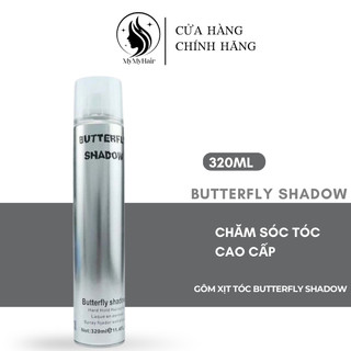 Gôm xịt tóc tạo kiểu butterfly shadow 320ml mymyhair