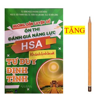 Sách - Hướng dẫn luyện đề - ôn thi Đánh giá năng lực - HSA Phần Định tính